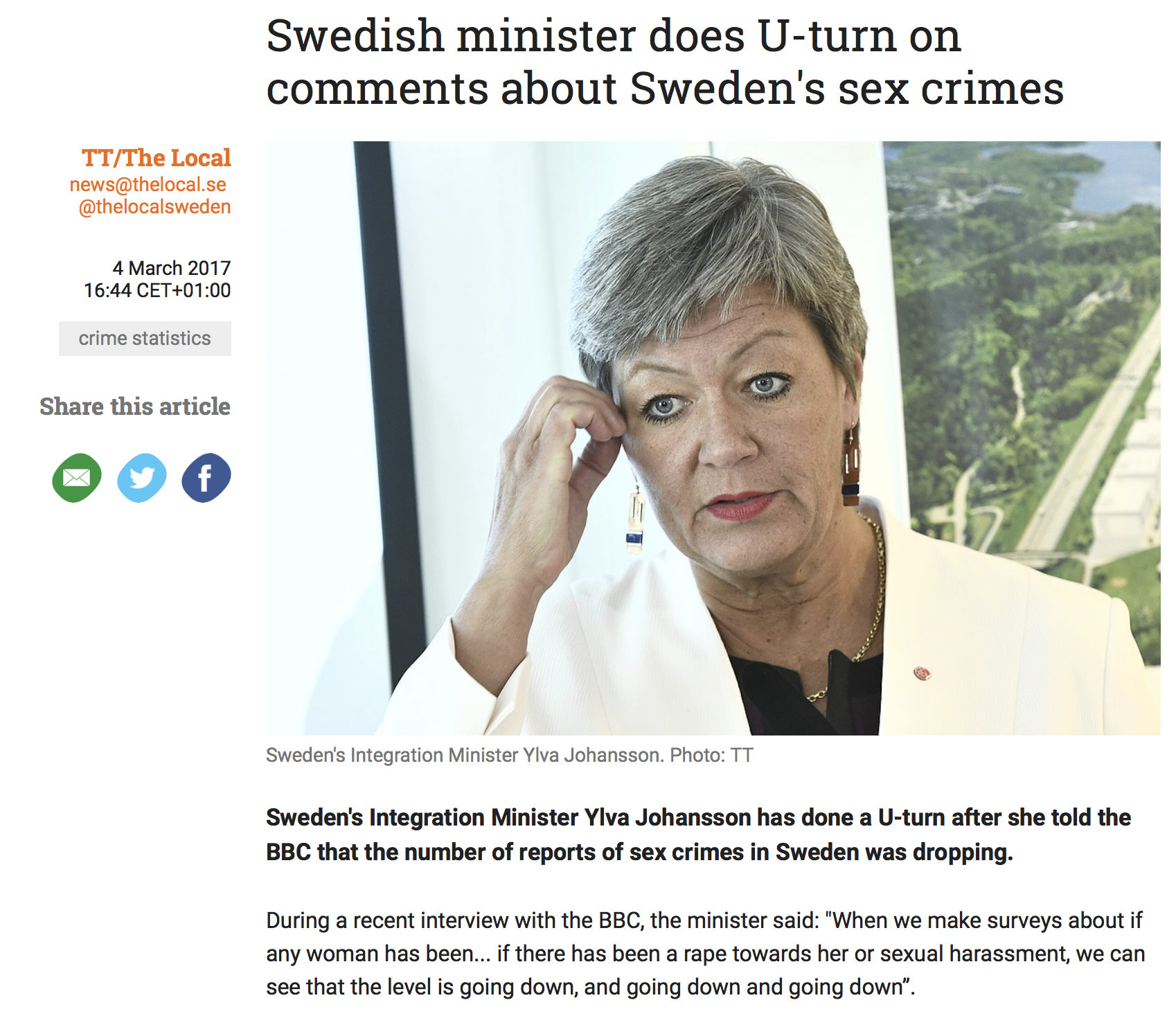  Omsorg om Sverigebilden. 