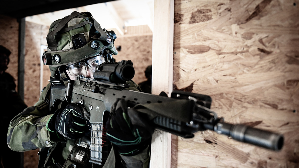 Man avliden i Försvarsmaktens lokaler