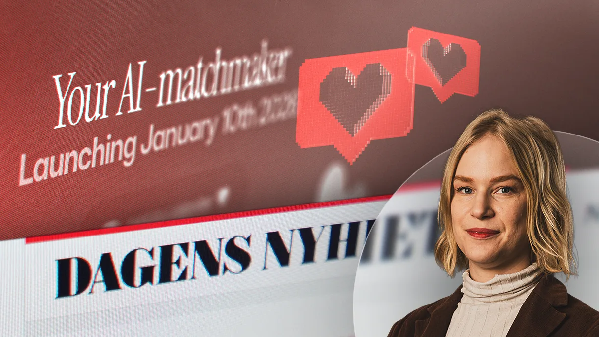 Den nya AI-dejtingappen &ndash; som inte finns &ndash; Kvartal